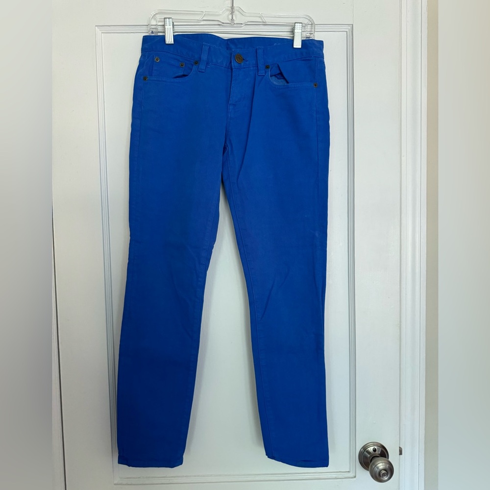 Blue skinny jeans Jcrew